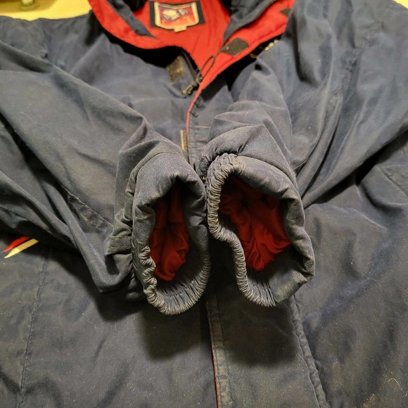 Vintage 90s GIII Carl Banks New England Patriots NFL Football Jacket Mens Sz M - Picture 7 of 11